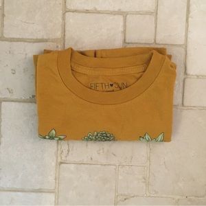 Yellow Cactus Short Sleeve T- Shirt